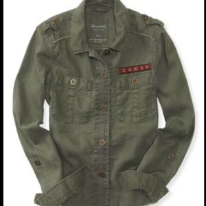 Aeropostale Cargo jacket with sweater back XL